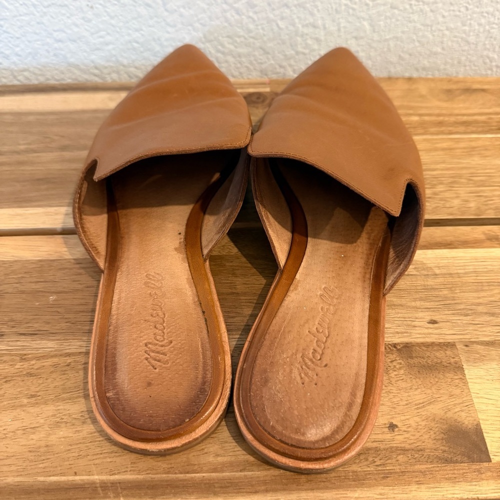 Madewell- The Gemma Leather Mule - Size 8.5 - Picture 3 of 8